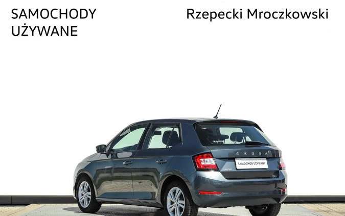 Skoda Fabia cena 55200 przebieg: 67998, rok produkcji 2021 z Krzanowice małe 154